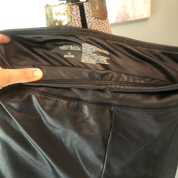 Wild Fable faux leather leggings XL - Picture 2 of 2